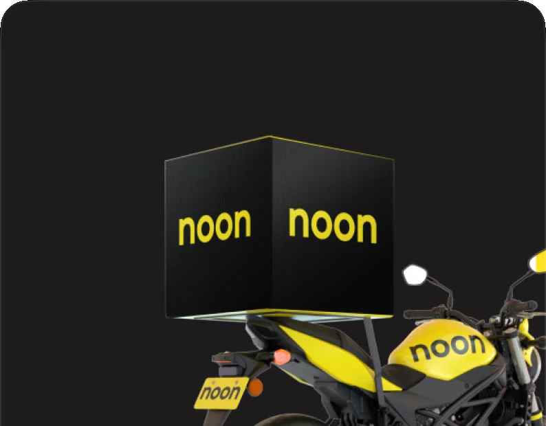 delivery motorcycle with a digital ad box